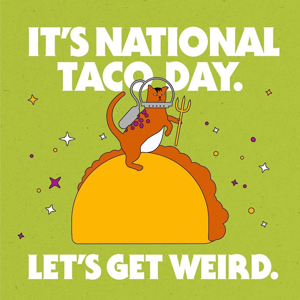 Tacocat is the only taco that comes in a can! 🌮 
It&rsquo;s just the right amount of weird with your favorite kettle sour vibes and refreshing notes of peach, tangerine, and wild grapes!
#nationaltacoday #drinklocal #chicagobeer #finchbeer #chicago