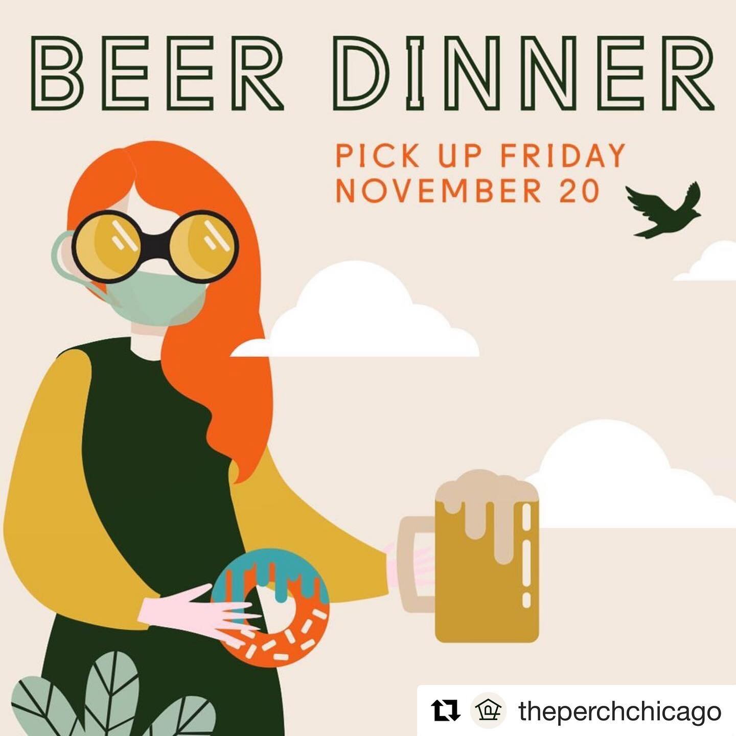Check out our beer dinner to go @theperchchicago. We had you at lobster deviled eggs, didn&rsquo;t we?
・・・
Ready to get #hoppy at home? Get excited for our first 4️⃣course🍺 dinner #togo. $80 feeds (and waters) two. Snag your spot ⏩⏩⏩ and enjoy 3️⃣ c